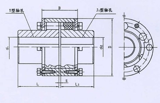 ZL型弹性柱销式联轴器系列 